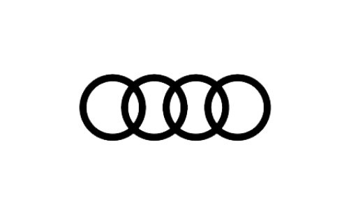 Logo d’Audi, marque de performance et innovation