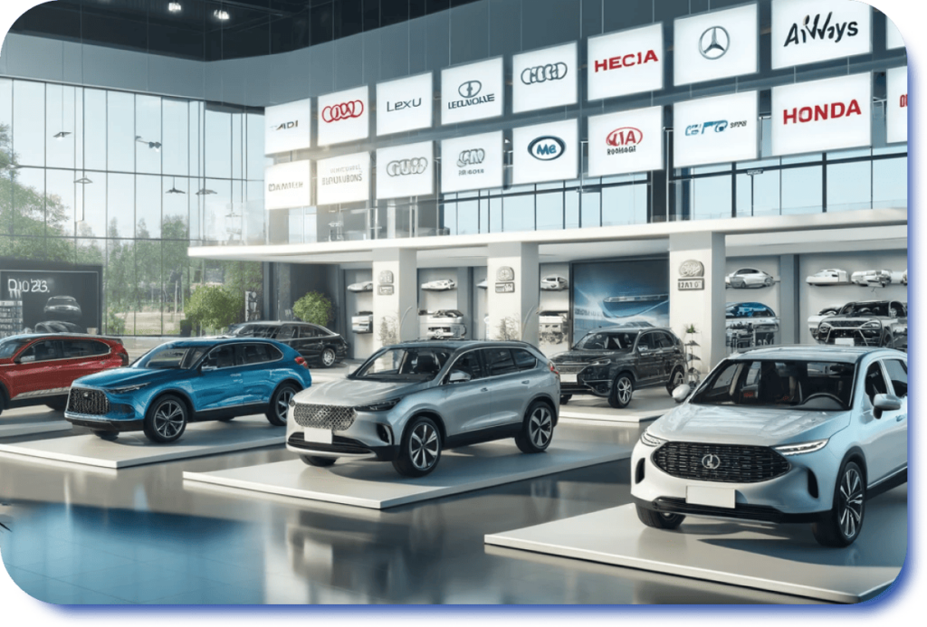 Découvrez nos marques partenaires les différentes marques de voitures